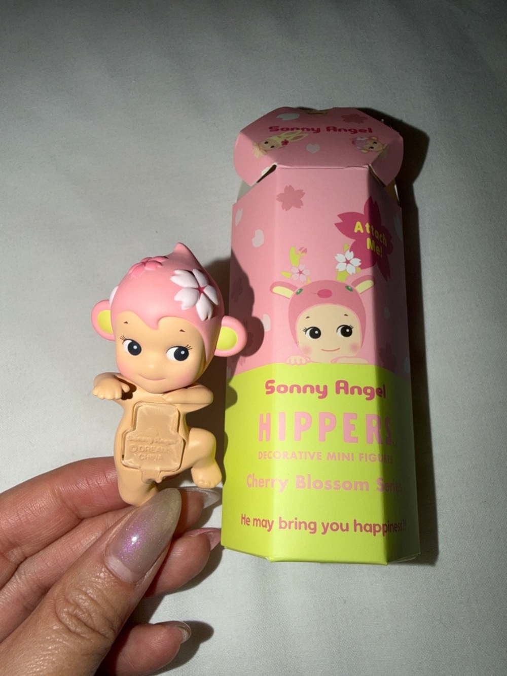 Sonny Angel Hipper Decorative Mini Figure - Pink Cherry Blossom - Picture 2 of 4